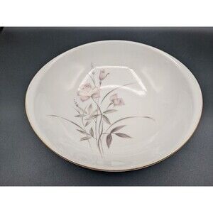 VINTAGE ROYAL SOVEREIGN BLUSH ROSE FINE CHINA MADE JAPAN 9" ROUND SERVING BOWL